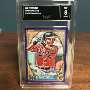 Ryan Mountcastle 2021 Gypsy Queen Rookie Indigo Mint 9